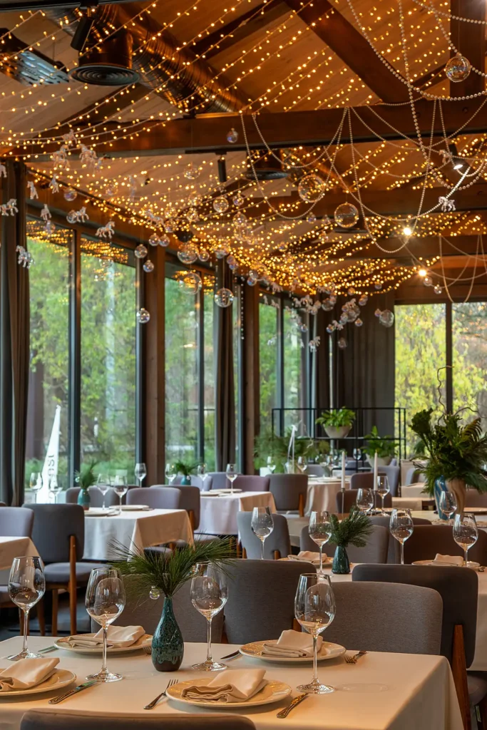 Terrace over the lake - accommodates up to 120 guests